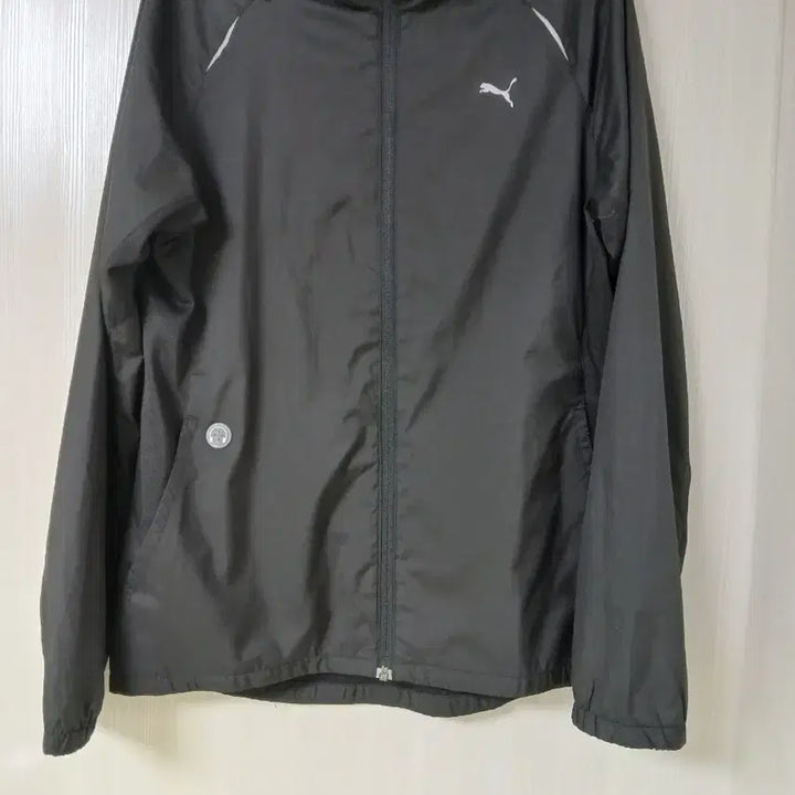 [BUNJANG] Puma Black Windbreaker Jacket / 푸마 블랙 바람막이 자켓