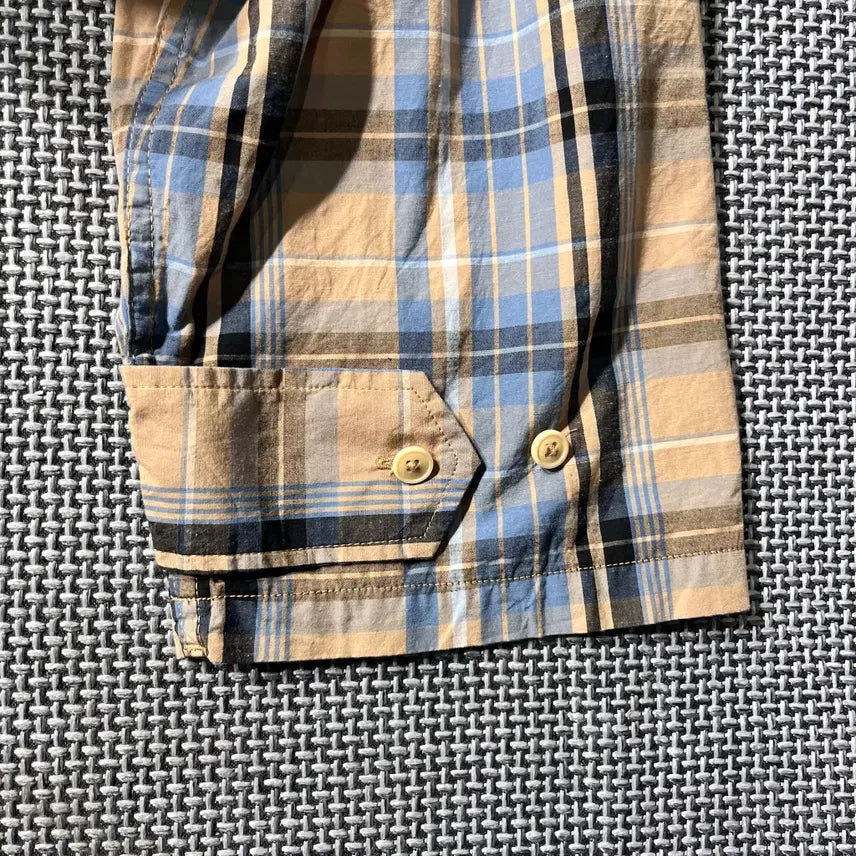 [BUNJANG] KATAIN SUNSHINE Checkered Hoodie (110) / (새상품)KATAIN SUNSHINE 체크후드(110)