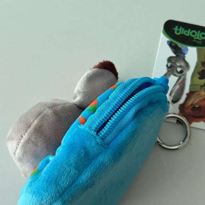 [BUNJANG] Zootopia Judy Hopps Coin Purse Pouch Keyring / 주토피아 주디 동전지갑 파우치 인형 키링 새상품 정품