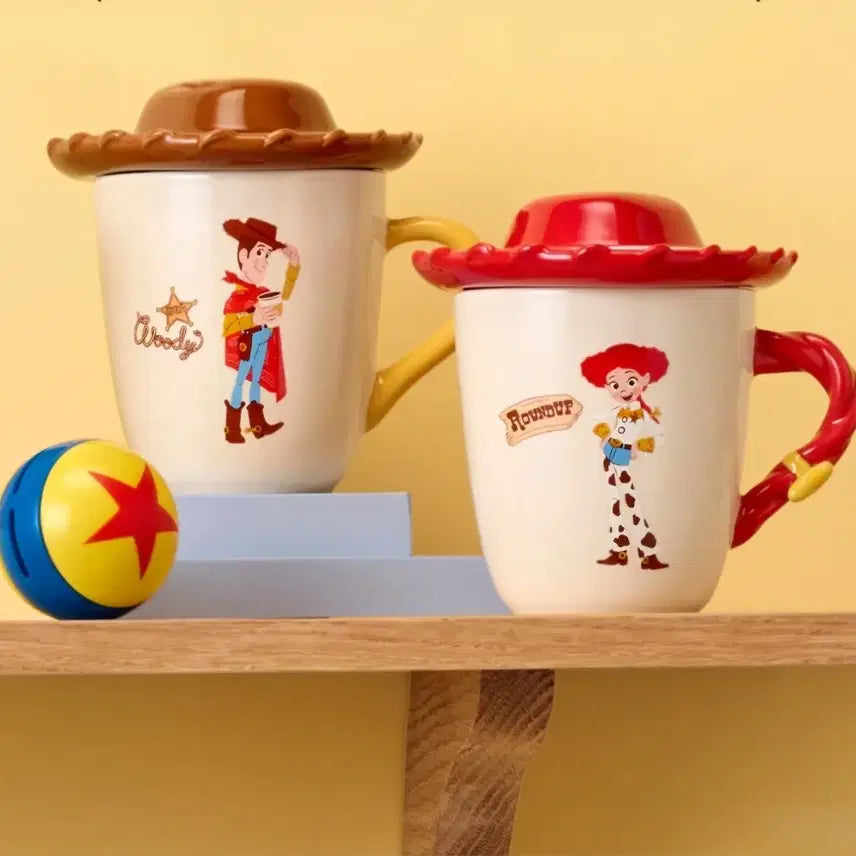[SOLD OUT] (택포)스타벅스 토이 스토리 우디&amp;제시 머그 세트