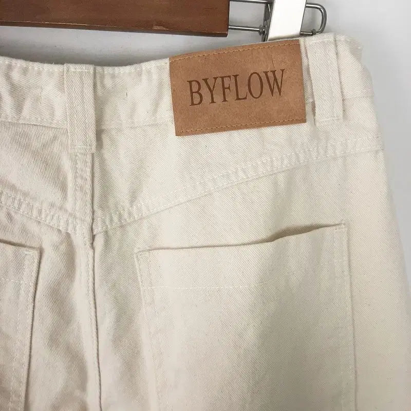 [BUNJANG] By:Flow Cargo Cotton Pants L / 바이플로우 카고 허리스트링 면팬츠 L