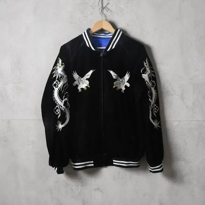 [BUNJANG] JPN 스카쟌 벨벳 양면 자켓 M0384 / JPN 스카쟌 벨벳 양면 자켓 M0384