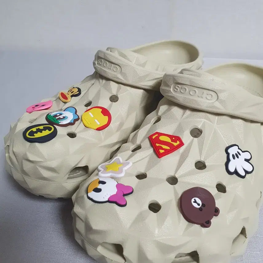 [SOLD OUT] 270mm 크록스 클래식 지오메트릭 클로그 베이지 M9