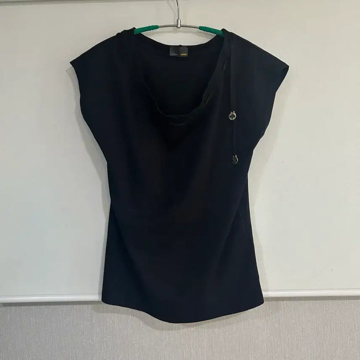 [BUNJANG] Fendi Black Silk Top / 펜디 블랙 실크 탑38