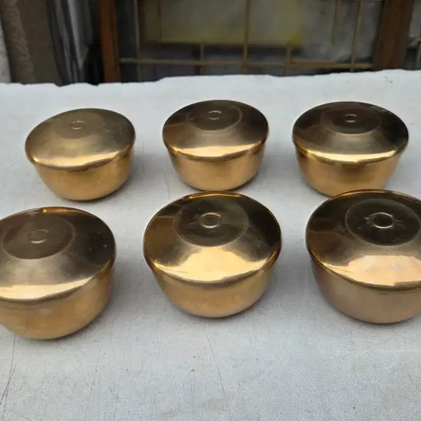 [BUNJANG] Lee Bong-ju Traditional Korean Bronze Ware Set (27 Pieces) / 민속품 유기장 이봉주 유기 총 27종 일괄