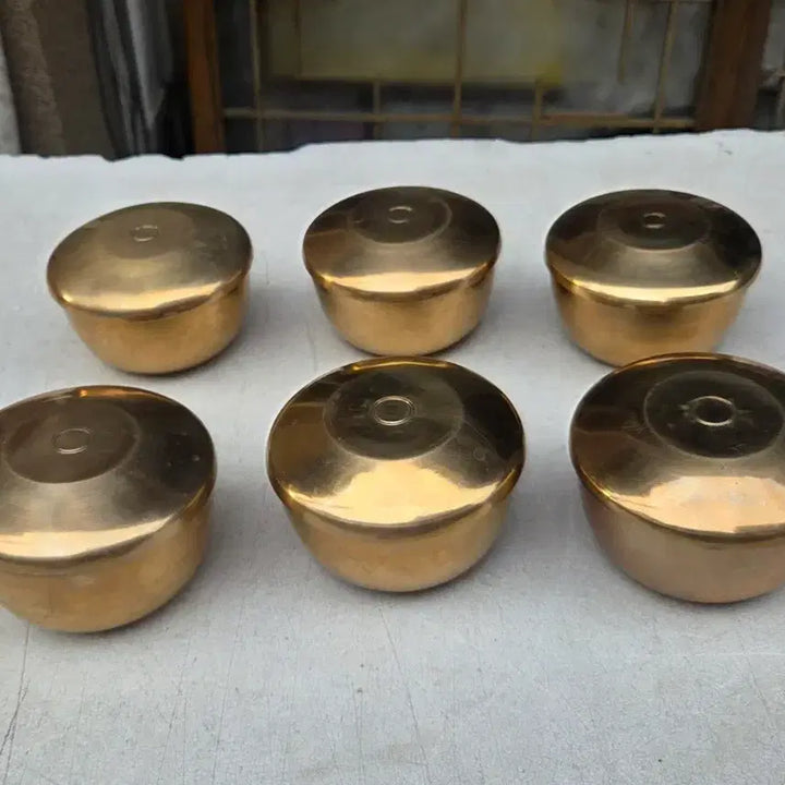 [BUNJANG] Lee Bong-ju Traditional Korean Bronze Ware Set (27 Pieces) / 민속품 유기장 이봉주 유기 총 27종 일괄