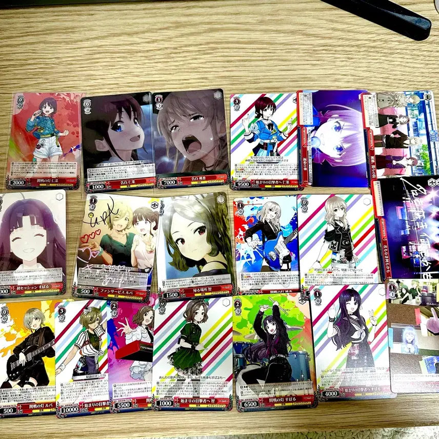 [BUNJANG] Girlband Cry Schwarz Card Set / 걸즈밴드크라이 슈발츠 카드 세트 걸밴크 걸크라