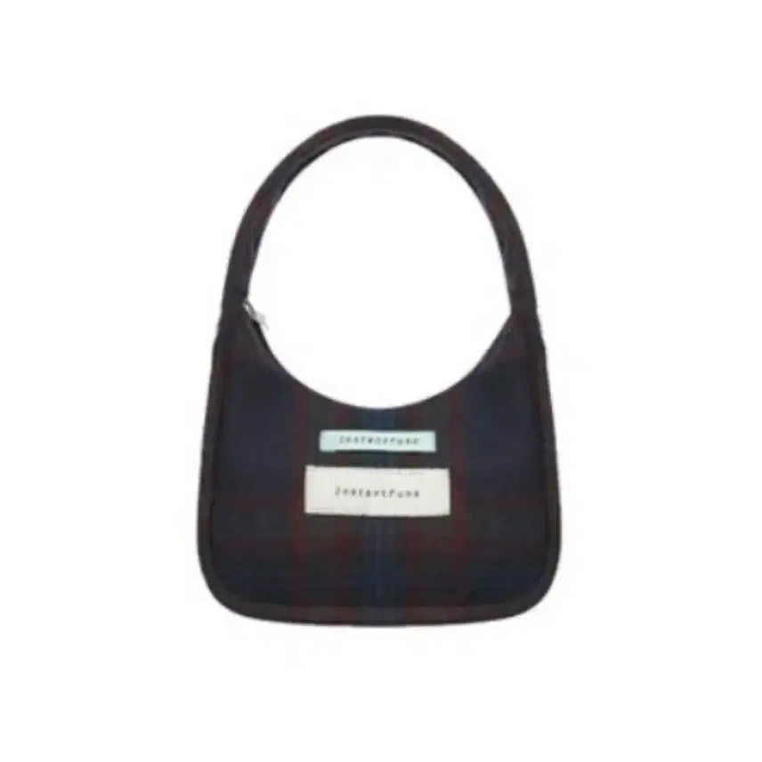 [BUNJANG] Instant Funk Mini Bag Navy Check / 인스턴트펑크 미니백 (새상품)