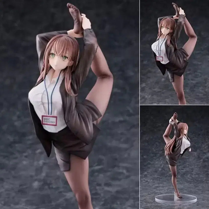 [BUNJANG] Flexible Office Girl Figure / 회사 가기싫은 유연한 OL짱 피규어