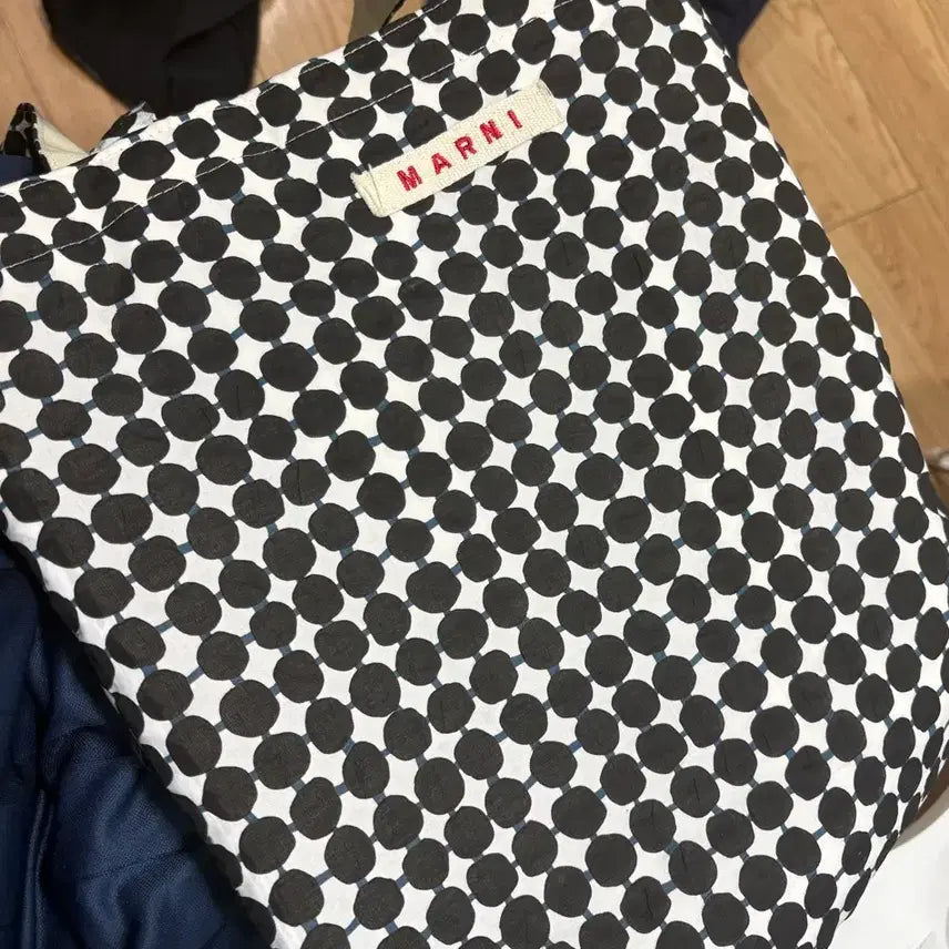 [BUNJANG] Marni Pattern Tote Bag Eco Bag / 마르니 패턴 토트백 에코백
