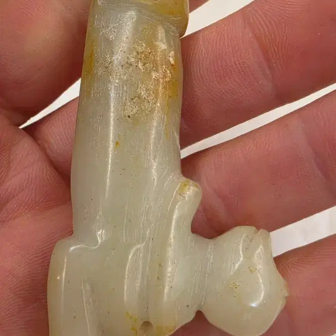 [BUNJANG] Antique Male Genital Charm / 고옥에강옥 인물남근옥