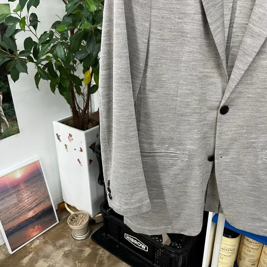 [BUNJANG] Time Homme Linen Blend Blazer L / 타임옴므 린넨 블렌드 블레이져 L