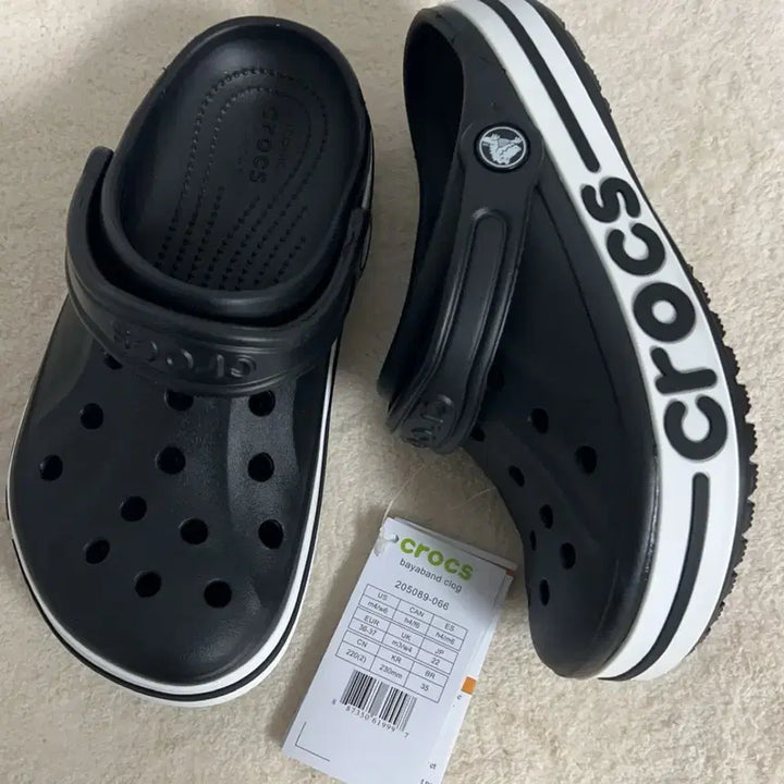[BUNJANG] Crocs Baya Band Clog Black Size 265 / M8/W10크록스 바야밴드블랙265사이즈