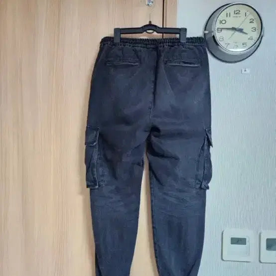 [BUNJANG] Juun.J Black Denim Cargo Jogger Pants / 준지!! 흑청 카고 조거 팬츠(52 사이즈 보유)