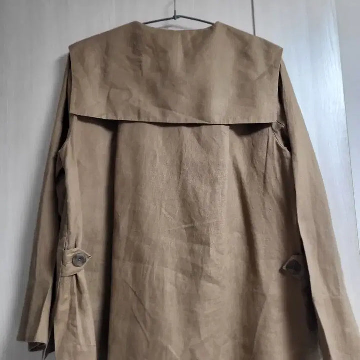 [SOLD OUT] 더엣지린넨 더블 자켓 브라운 95 사이즈