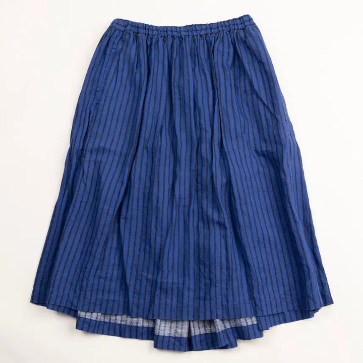 [SOLD OUT] 꼼데가르송 블루 스트라이프 스커트 M
