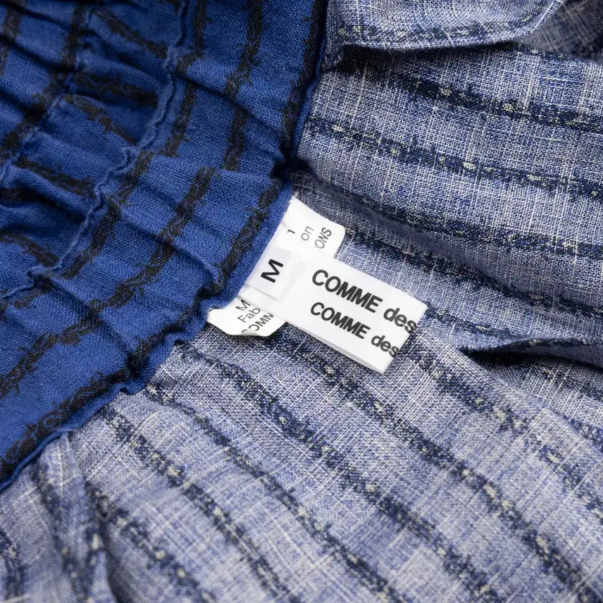 [SOLD OUT] 꼼데가르송 블루 스트라이프 스커트 M