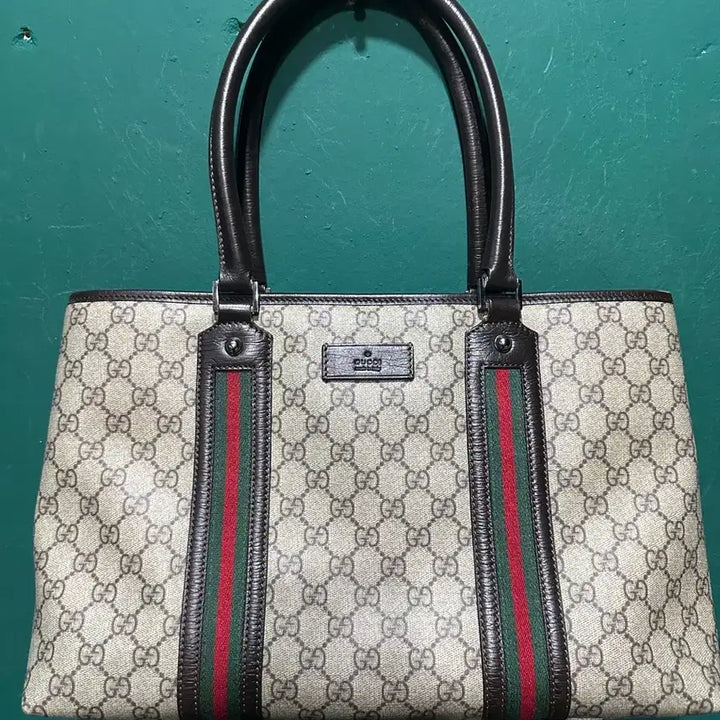 [BUNJANG] Gucci GG Logo Shopper Bag / 구찌 GG로고 쇼퍼백