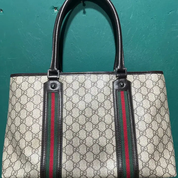 [BUNJANG] Gucci GG Logo Shopper Bag / 구찌 GG로고 쇼퍼백