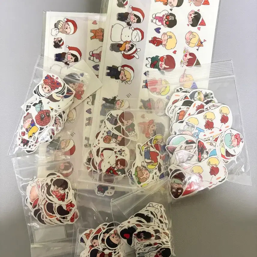 [BUNJANG] BTS Fan Art Sticker Set / BTS ㄷㄹ 팬아트 스티커 판매