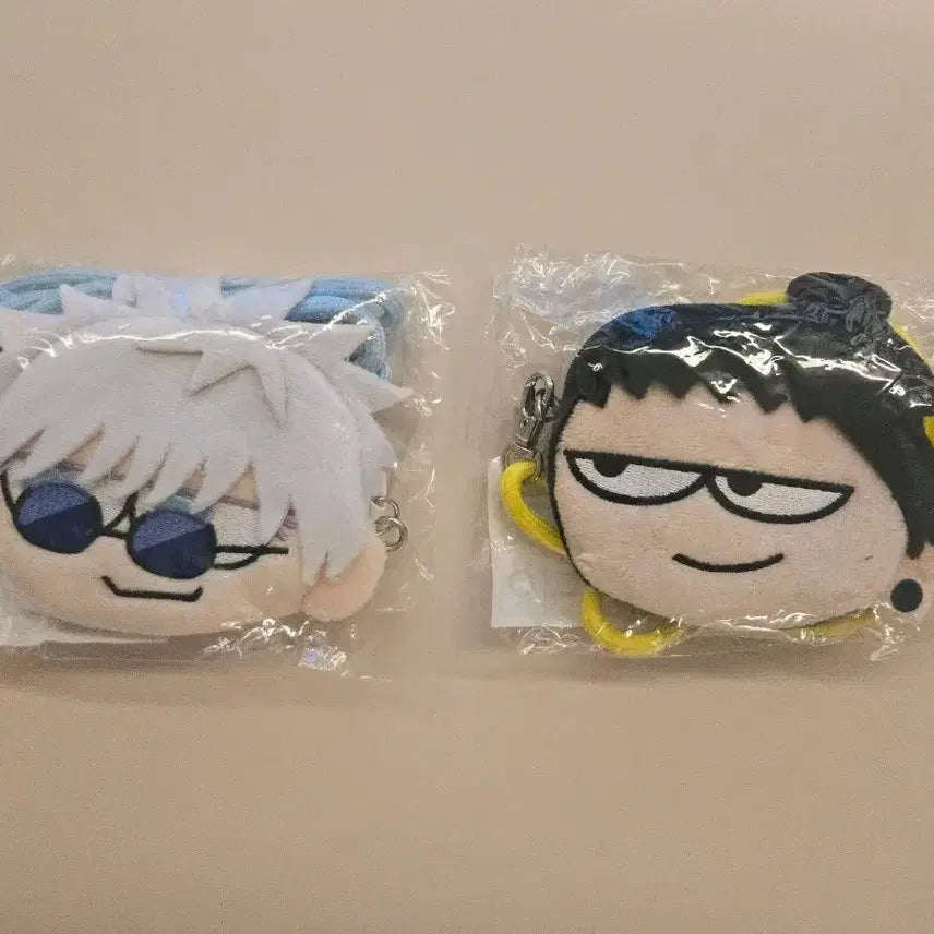 [BUNJANG] Gojo Geto Jiroori Face Case Pouch Bundle Set / 일괄 고죠 게토 지로리 페이스 케이스 파우치