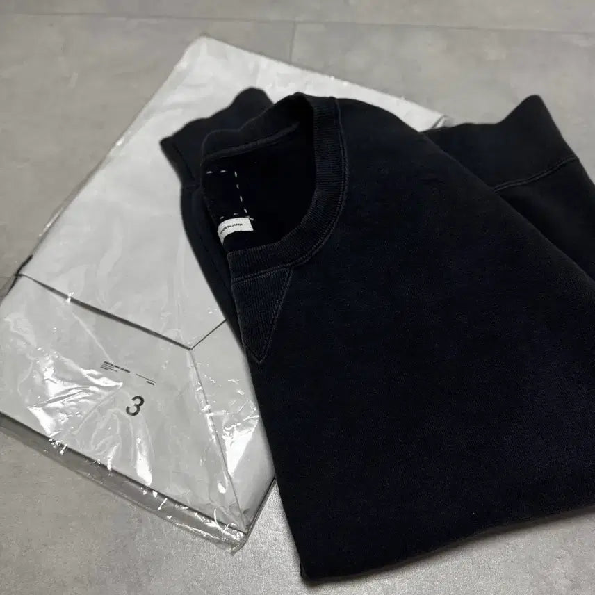 [BUNJANG] visvim JUMBO SB SWEAT L/S DMGD Black Size 3 / visvim  26ssJUMBO SB SWEAT L/S DMGD판매