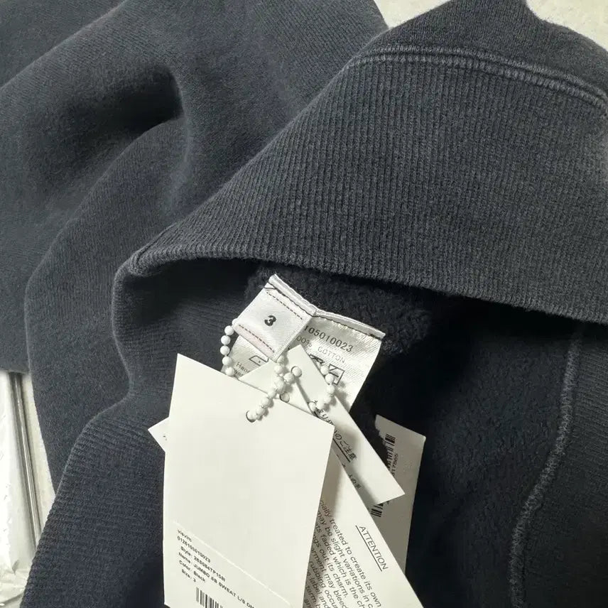 [BUNJANG] visvim JUMBO SB SWEAT L/S DMGD Black Size 3 / visvim  26ssJUMBO SB SWEAT L/S DMGD판매