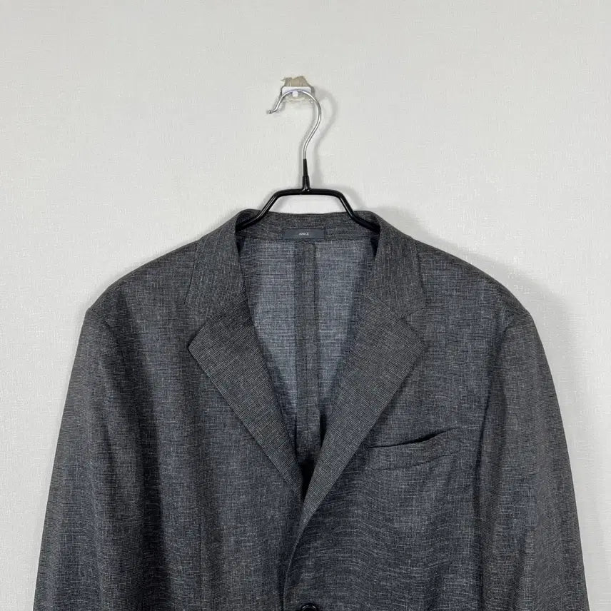 [BUNJANG] ANDZ Spring/Summer Dark Grey Blazer Jacket (Size 105) / 앤드지 여름 봄 블레이져 자켓 정장 남105 라덴 빈티지