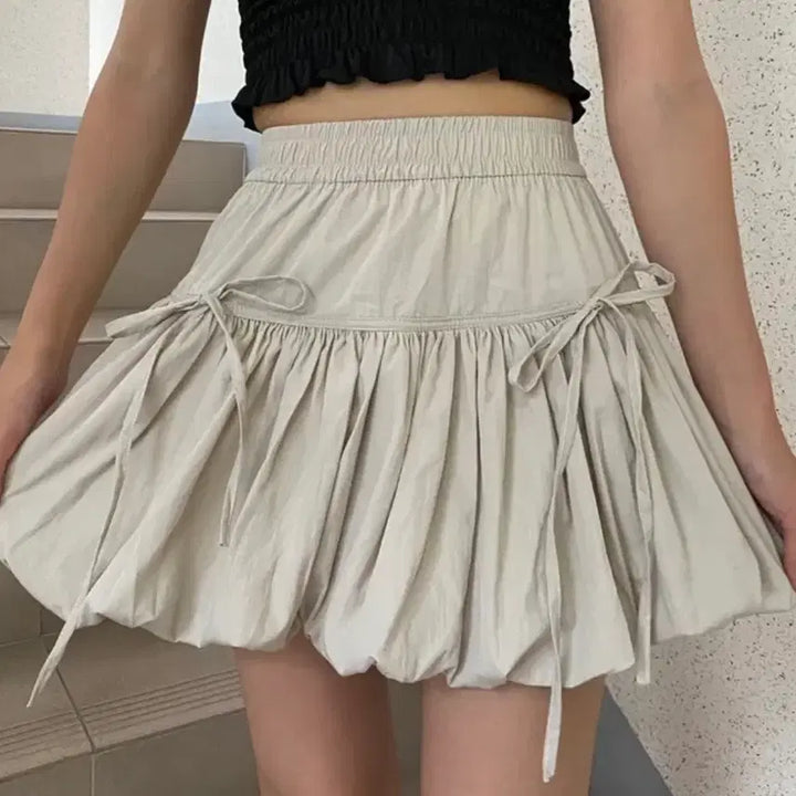 [BUNJANG] Ablie Balloon Layered Skirt (Large) / 에이블리 벌룬 캉캉 치마