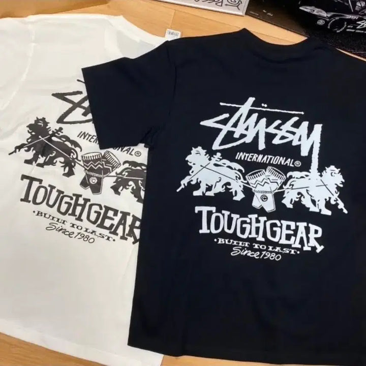 [BUNJANG] Stussy International Tough Gear Short Sleeve T-Shirt / 