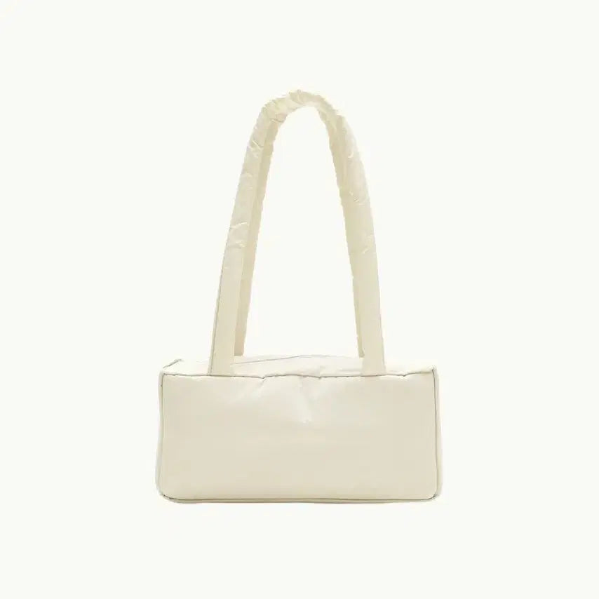 [BUNJANG] Amomento Square Shoulder Bag Light Beige / 아모멘토 스퀘어 숄더백 라이트베이지
