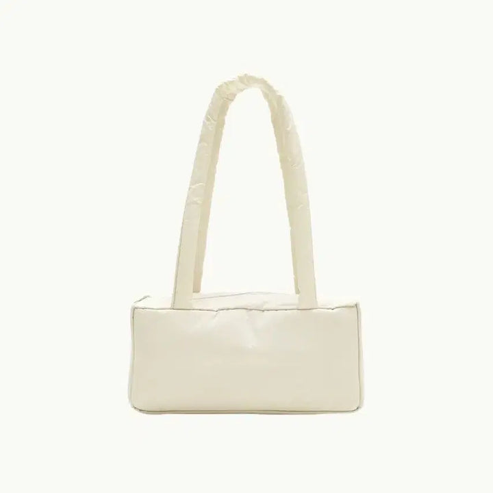 [BUNJANG] Amomento Square Shoulder Bag Light Beige / 아모멘토 스퀘어 숄더백 라이트베이지