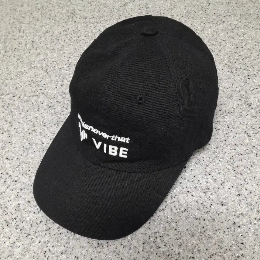 [BUNJANG] thisisneverthat x VIBE Ball Cap (Black) / 디스이즈네버댓 x 바이브 볼캡 (블랙)