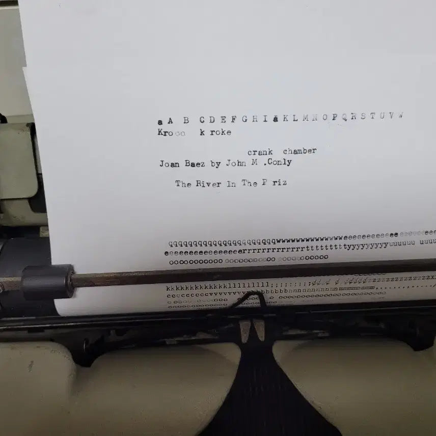 [BUNJANG] R.C. Allen English Typewriter / R.C.Allen 영문타자기