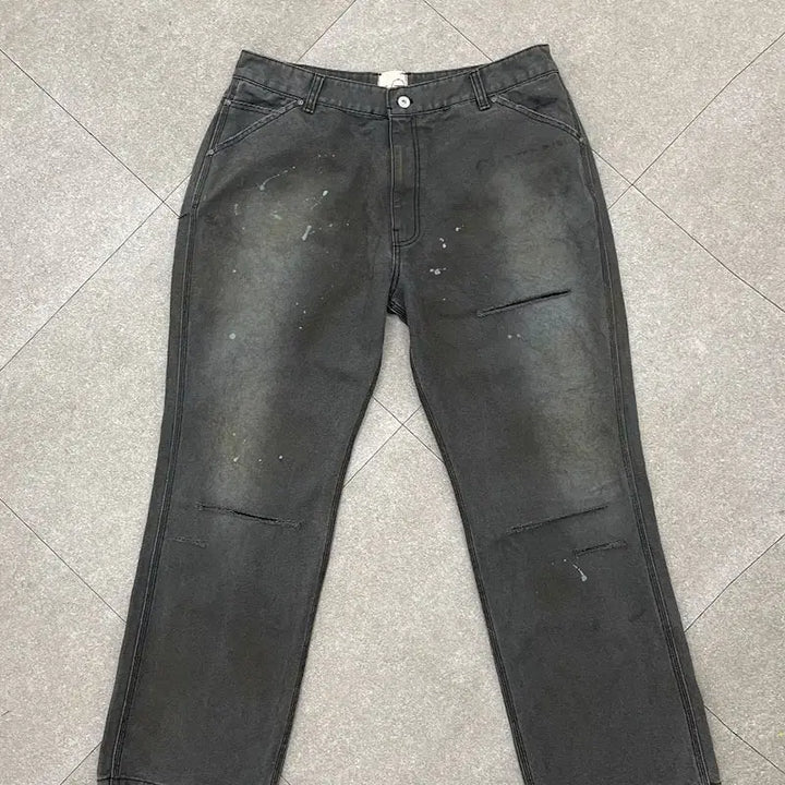 [BUNJANG] LOSTFOUND SUPPLY 30 YEARS DYED WORK PANTS WASHI / 로스트타운서플라이 30 YEARS DYED WORK PANTS WASHI