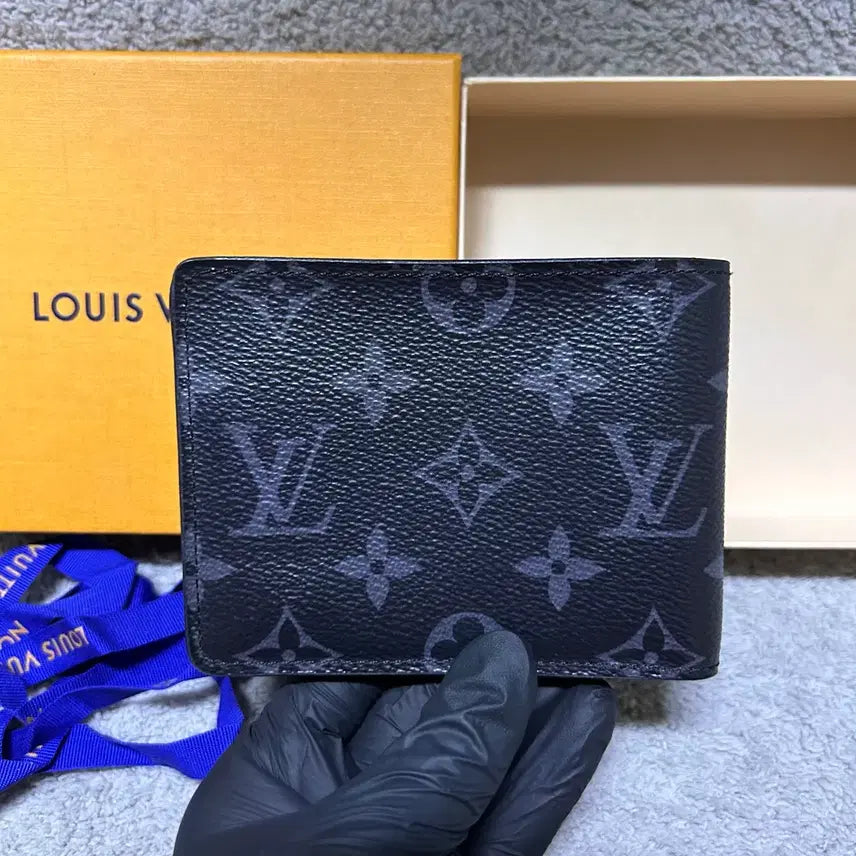 [BUNJANG] Louis Vuitton Monogram Eclipse Slender Wallet / 루이비통 이클립스 슬렌더 반지갑