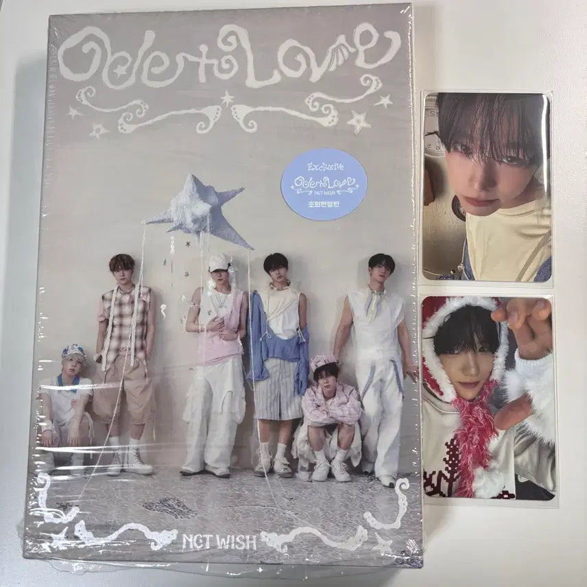 [BUNJANG] NCT WISH - Wishful Ver. [Eros] First Press Package Album with Inclusions / 엔시티위시 패키지 앨범 초회한정 포카 포함 구성품 전체