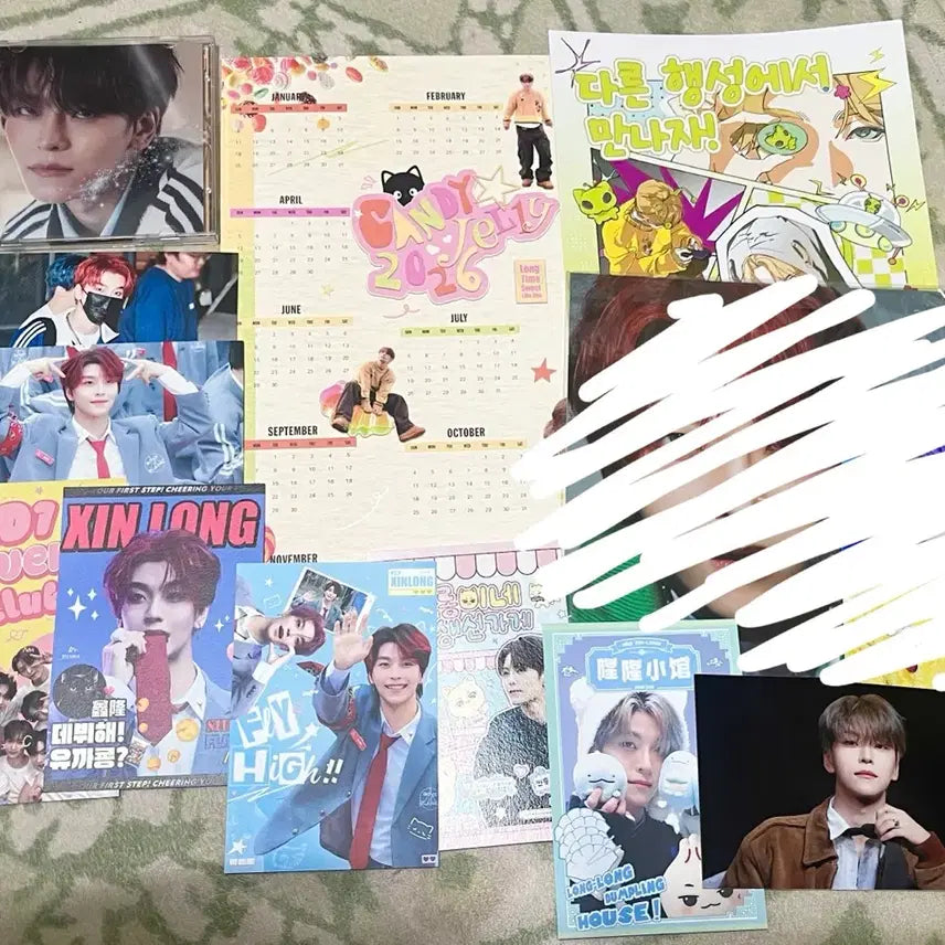 [SOLD OUT] 알디원 씬롱 허씬롱 굿즈 판매 응카 생카 엽서 지류 알파드라이브원