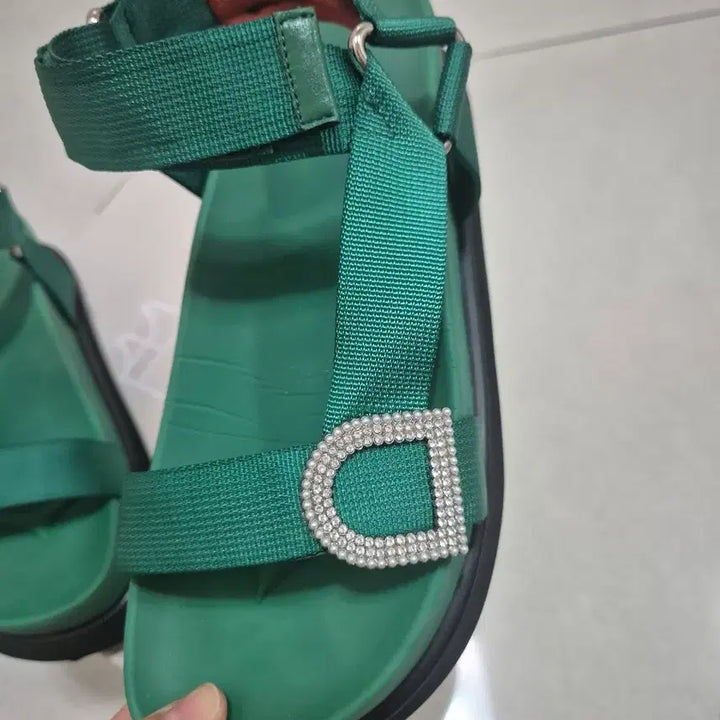[BUNJANG] Formel Cale Sandal Green / 포멜카멜레 샌들 230(최상)