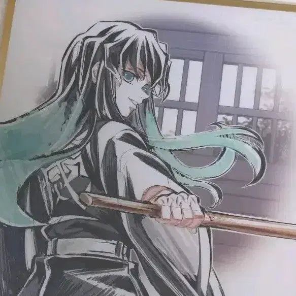 [BUNJANG] Demon Slayer Muichiro Tokito Ufotable Webshop KUJI Acrylic Shikishi / 무이치로 귀멸 유포 웹샵 쿠지 아크릴 색지