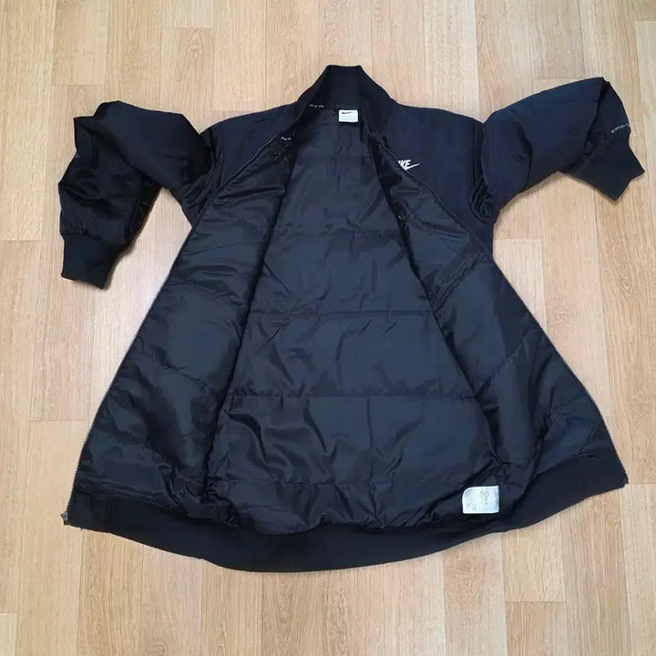 [BUNJANG] Nike Air Black Long Bomber Jacket Women&