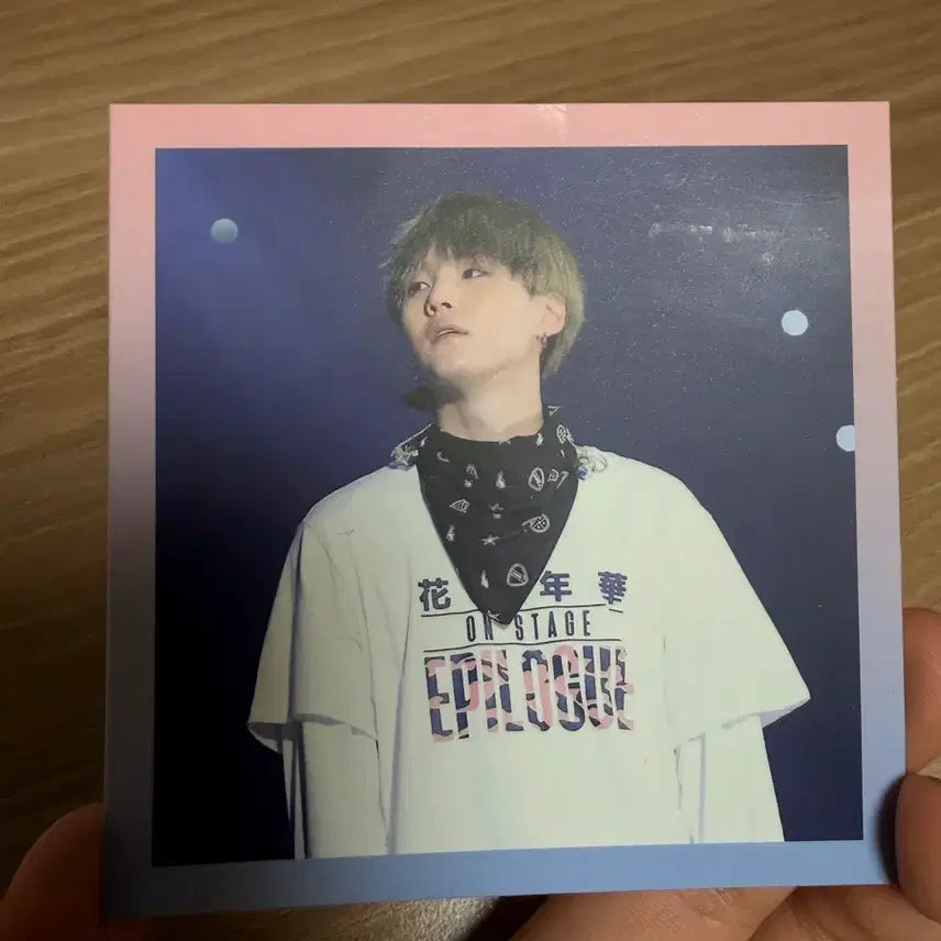 [SOLD OUT] 방탄 윤기 슈가 화양연화 화에필 포카