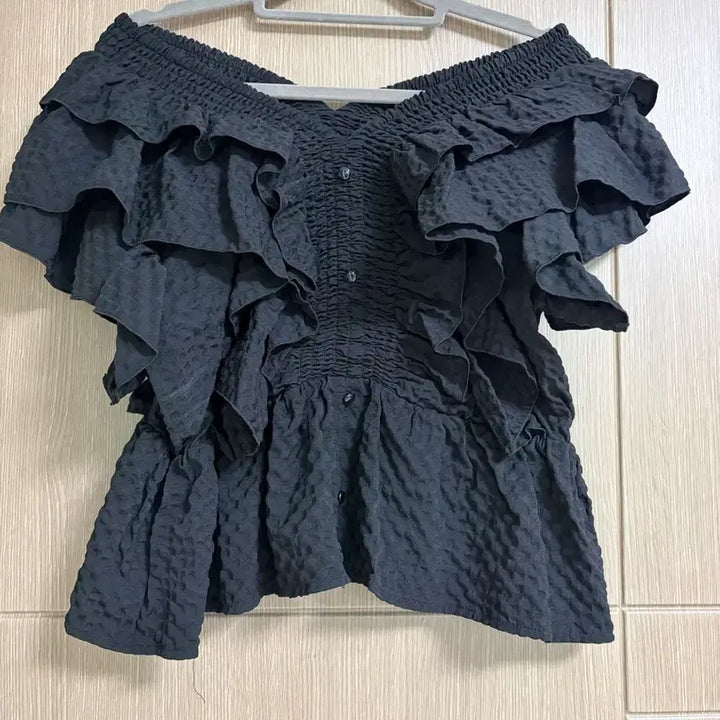 [BUNJANG] Japanese Off-the-Shoulder Two-Way Blouse / 일본 오프숄더 투웨이 블라우스