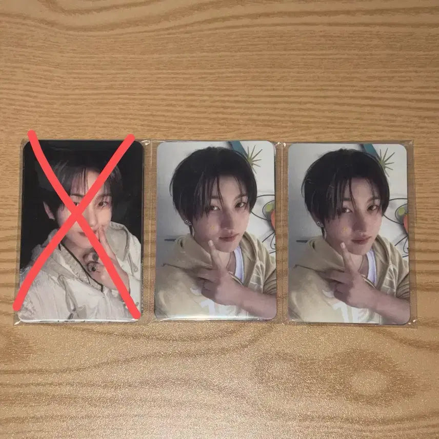 [BUNJANG] Kickflip Official Photocard Set / 킥플립 공방포카 양도 입꼬리 포카 별패치 포카