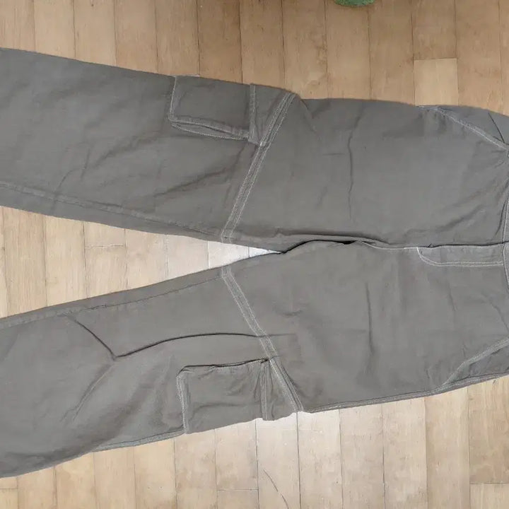 [BUNJANG] ZARA Wide Cargo Cotton Pants / ZARA 와이드 카고 면바지