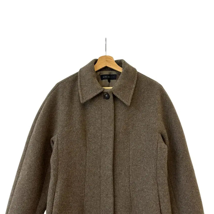 [BUNJANG] Olive des Olive 24FW Dolman Sleeve Single Wool Coat Size 1 / 올리브데올리브 24fw 돌먼 소매 싱글 울 코트 1 정품
