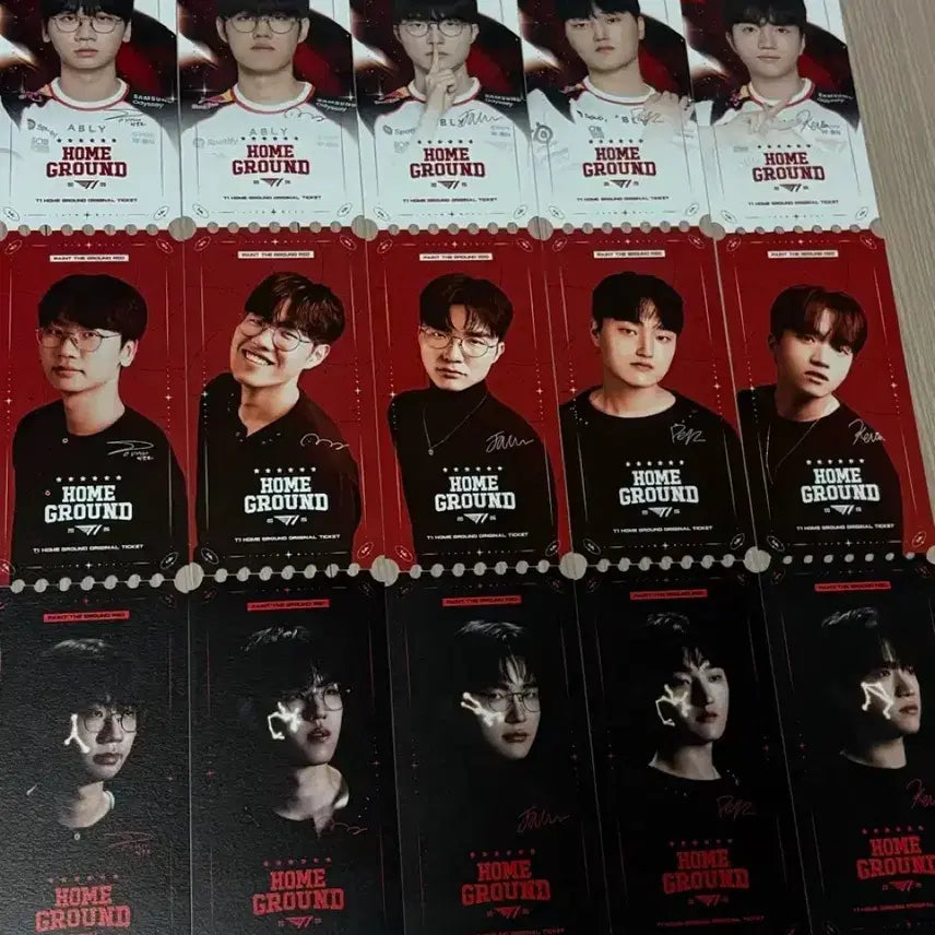 [BUNJANG] T1 홈그라운드 오리지널 티켓 3 days ticket set 일괄 / T1 홈그라운드 오리지널 티켓 3 days ticket set 일괄
