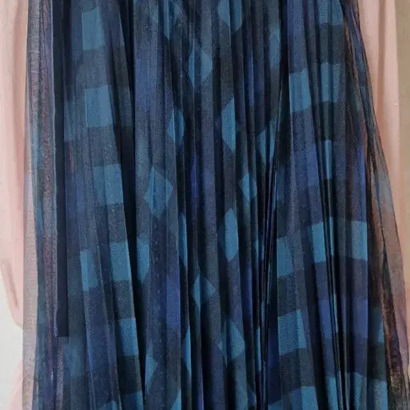 [BUNJANG] Lennybon Check Pattern Long Skirt (Size 65) / 레니본 스커트 65