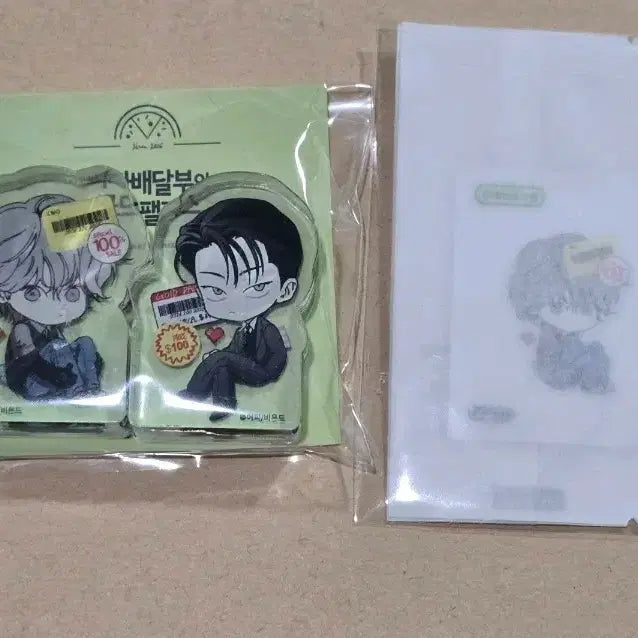 [SOLD OUT] 피자배달부와골드팰리스 피달부 띠부씰 아크릴 코롯토 새상품양도
