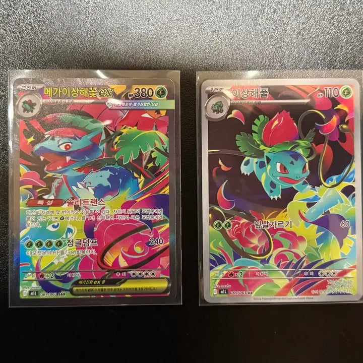 [BUNJANG] Pokemon Card Mega Venusaur SAR, Ivysaur Bundle Set / 포켓몬카드 메가이상해꽃SAR 이상해풀 일괄 판매